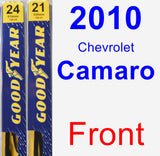 Front Wiper Blade Pack for 2010 Chevrolet Camaro - Premium