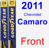 Front Wiper Blade Pack for 2011 Chevrolet Camaro - Premium