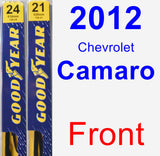 Front Wiper Blade Pack for 2012 Chevrolet Camaro - Premium