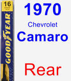 Rear Wiper Blade for 1970 Chevrolet Camaro - Premium