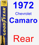 Rear Wiper Blade for 1972 Chevrolet Camaro - Premium