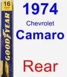 Rear Wiper Blade for 1974 Chevrolet Camaro - Premium