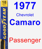 Passenger Wiper Blade for 1977 Chevrolet Camaro - Premium