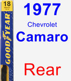 Rear Wiper Blade for 1977 Chevrolet Camaro - Premium