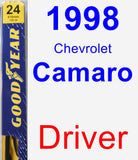 Driver Wiper Blade for 1998 Chevrolet Camaro - Premium