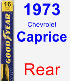 Rear Wiper Blade for 1973 Chevrolet Caprice - Premium