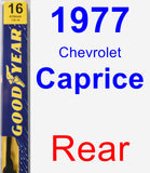 Rear Wiper Blade for 1977 Chevrolet Caprice - Premium
