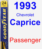 Passenger Wiper Blade for 1993 Chevrolet Caprice - Premium