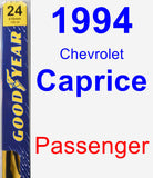 Passenger Wiper Blade for 1994 Chevrolet Caprice - Premium