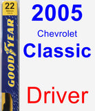 Driver Wiper Blade for 2005 Chevrolet Classic - Premium