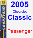 Passenger Wiper Blade for 2005 Chevrolet Classic - Premium