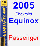 Passenger Wiper Blade for 2005 Chevrolet Equinox - Premium