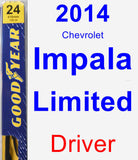Driver Wiper Blade for 2014 Chevrolet Impala Limited - Premium