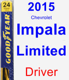 Driver Wiper Blade for 2015 Chevrolet Impala Limited - Premium