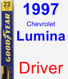 Driver Wiper Blade for 1997 Chevrolet Lumina - Premium