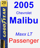 Passenger Wiper Blade for 2005 Chevrolet Malibu - Premium