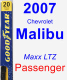 Passenger Wiper Blade for 2007 Chevrolet Malibu - Premium