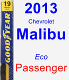 Passenger Wiper Blade for 2013 Chevrolet Malibu - Premium