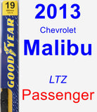 Passenger Wiper Blade for 2013 Chevrolet Malibu - Premium