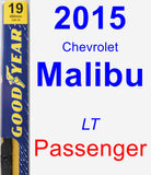 Passenger Wiper Blade for 2015 Chevrolet Malibu - Premium