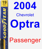 Passenger Wiper Blade for 2004 Chevrolet Optra - Premium