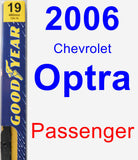 Passenger Wiper Blade for 2006 Chevrolet Optra - Premium