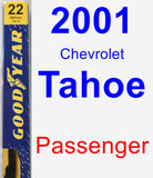 Passenger Wiper Blade for 2001 Chevrolet Tahoe - Premium