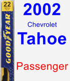 Passenger Wiper Blade for 2002 Chevrolet Tahoe - Premium