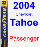 Passenger Wiper Blade for 2004 Chevrolet Tahoe - Premium