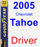 Driver Wiper Blade for 2005 Chevrolet Tahoe - Premium