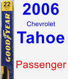 Passenger Wiper Blade for 2006 Chevrolet Tahoe - Premium
