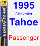Passenger Wiper Blade for 1995 Chevrolet Tahoe - Premium