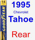 Rear Wiper Blade for 1995 Chevrolet Tahoe - Premium