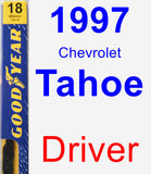 Driver Wiper Blade for 1997 Chevrolet Tahoe - Premium