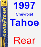 Rear Wiper Blade for 1997 Chevrolet Tahoe - Premium