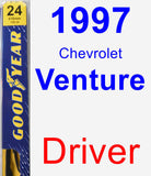 Driver Wiper Blade for 1997 Chevrolet Venture - Premium