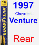 Rear Wiper Blade for 1997 Chevrolet Venture - Premium