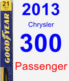 Passenger Wiper Blade for 2013 Chrysler 300 - Premium