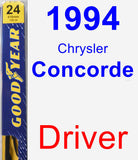 Driver Wiper Blade for 1994 Chrysler Concorde - Premium