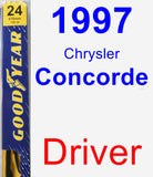 Driver Wiper Blade for 1997 Chrysler Concorde - Premium