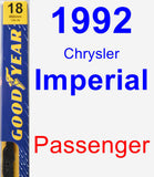 Passenger Wiper Blade for 1992 Chrysler Imperial - Premium