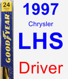 Driver Wiper Blade for 1997 Chrysler LHS - Premium