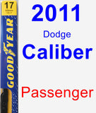 Passenger Wiper Blade for 2011 Dodge Caliber - Premium