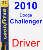 Driver Wiper Blade for 2010 Dodge Challenger - Premium