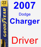 Driver Wiper Blade for 2007 Dodge Charger - Premium