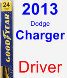 Driver Wiper Blade for 2013 Dodge Charger - Premium