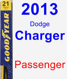 Passenger Wiper Blade for 2013 Dodge Charger - Premium