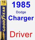 Driver Wiper Blade for 1985 Dodge Charger - Premium