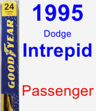Passenger Wiper Blade for 1995 Dodge Intrepid - Premium