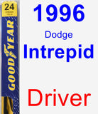 Driver Wiper Blade for 1996 Dodge Intrepid - Premium